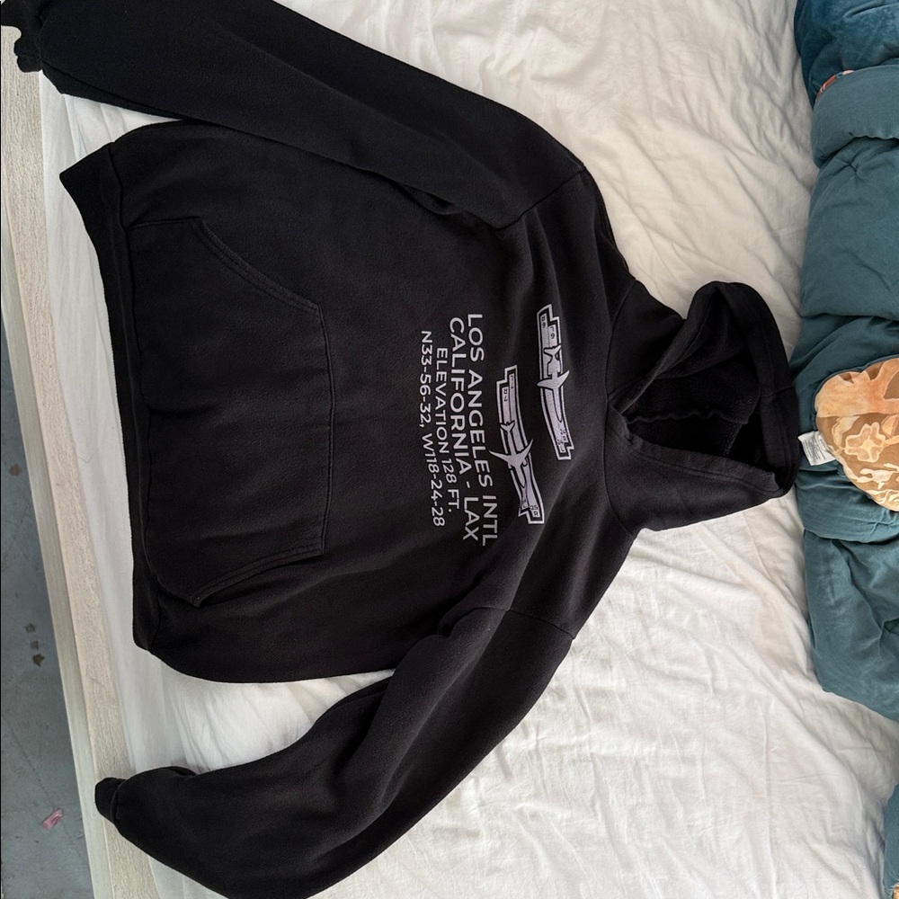 LAX Airport International Aviation Graphic Hoodie